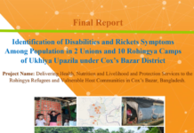Identification of Disabilities and Rickets Symptoms Among Population in 2 Unions and 10 Rohingya Camps of Ukhiya Upazila under Cox’s Bazar District